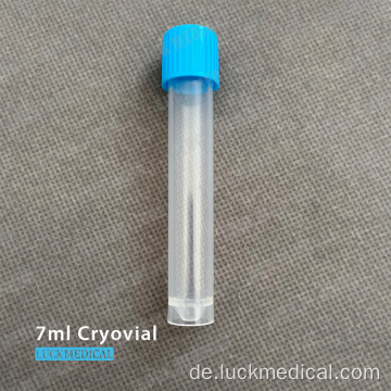 7ml kryogener Plastikrohr FDA